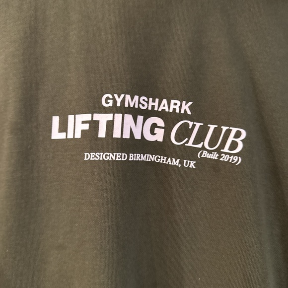 Gymshark Social Club Oversized Hoodie Green size small - Picture 6 of 6